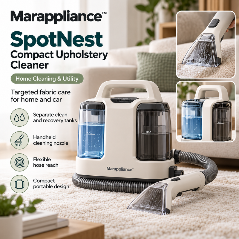 Marappliance™ SpotNest Compact Upholstery Cleaner