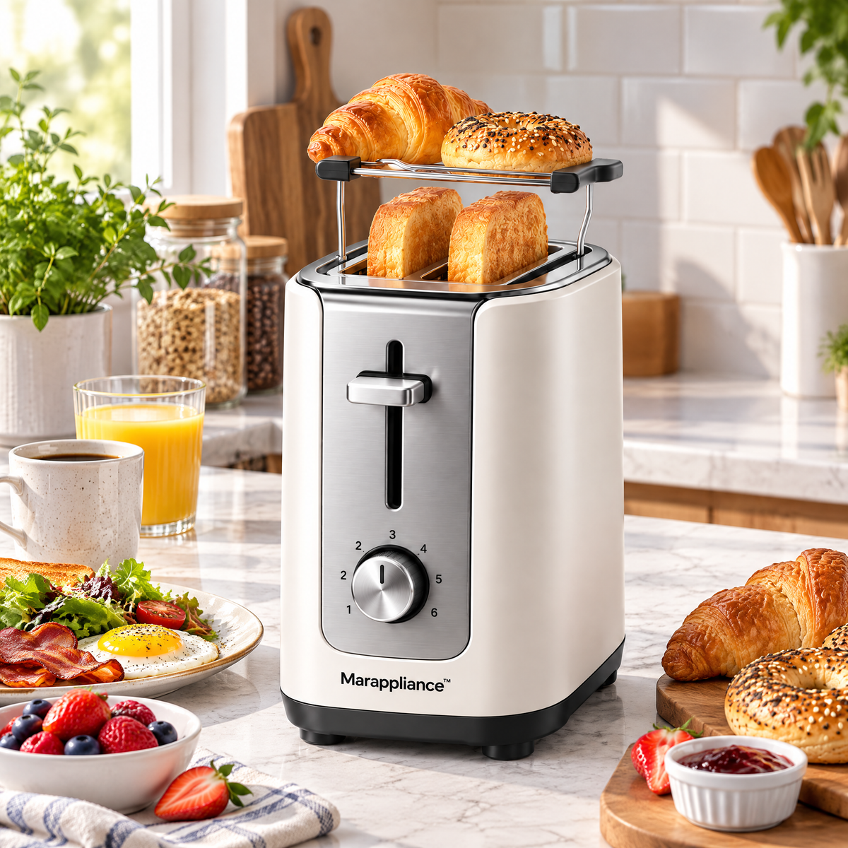 Marappliance™ ToastArc Vertical Breakfast Station