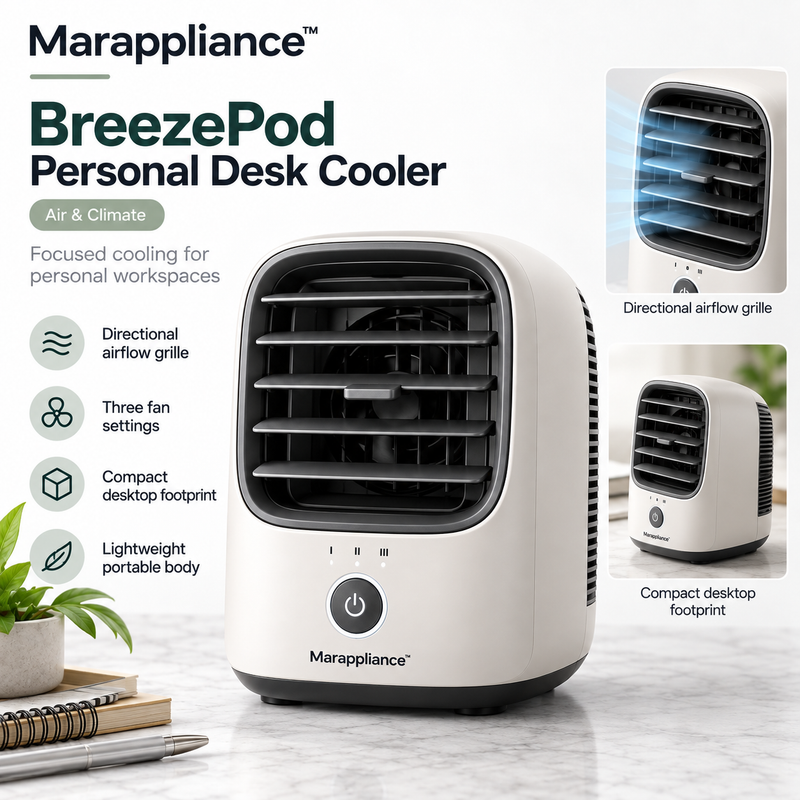Marappliance™ BreezePod Personal Desk Cooler
